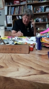 Легендарный Боб Вуд ( основатель Wood Performance) у себя в офисе. сентябрь 2018 года